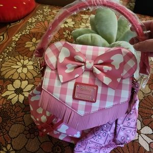 Loungefly western look backpack.